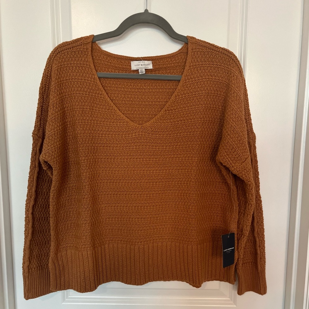NWT Lucky Brand long sleeve sweater size small